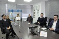 Dirigentes da Fomento Paraná discutem parcerias com nova diretoria da ABDE