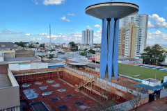 A Companhia de Saneamento do Paraná (Sanepar) está duplicando a capacidade de reservação de água do sistema de abastecimento de Apucarana, no Norte do Paraná