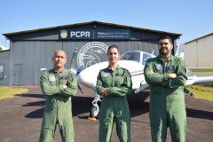 PCPR passa a ter três novos copilotos no Grupamento de Operações Aéreas