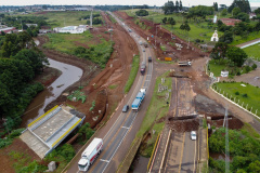 BR-277 terá bloqueio em Guarapuava para obra de nova trincheira