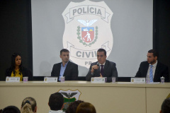 PCPR recebe palestrantes do Serviço de Segurança Diplomática dos EUA 