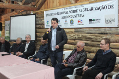 Encontro Regional sobre Regularização de Agroindustrias, em Tomazina - 