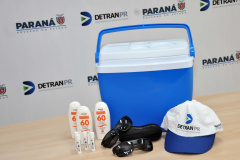 Detran-PR distribui kits para vistoriadores e examinadores