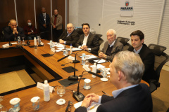 Governador Carlos Massa Ratinho Junior anuncia parceria entre Fiocruz,Tecpar e IBMP. Foto: Ari Dias/AEN.
