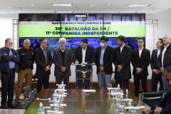 Governador anuncia criação de novo Batalhão da PM e retomada do CEEP de Londrina