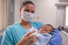 Maternidade do Humai-UEPG realiza média de 1300 atendimentos mensais em obstetrícia