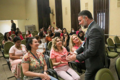 Segurança conscientiza servidoras sobre o Outubro Rosa 