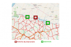 Bloqueio da Ponte de Porecatu tem nova data para início - 
