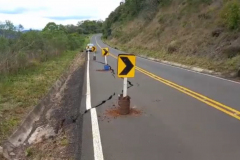 PR-170 em Bituruna passará por obras após danos causados pelas chuvas 
