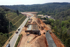 Correção de alagamento em rodovia de Rio Branco do Sul terá investimento de R$ 1,7 mi