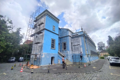 BRDE investe em conservação externa do Palacete dos Leões 