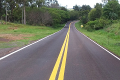 PR-558 Campo Mourão e Araruna Rodovia entre Campo Mourão e Araruna recebe reforço de sinalização 