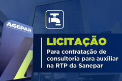 Agepar contrata consultoria para auxiliar na Revisão Tarifária Periódica da  Sanepar