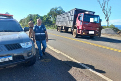  Operação da Receita Estadual apreende cargas com notas fiscais falsas na região Sul do Paraná 