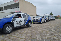 Polícia Penal transfere mais 38 pessoas privadas de liberdade durante ações nas unidades do Litoral