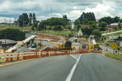 Guarapuava, 29 de novembro de 2022 - Obras de duplicação da BR 277. Foto: Roberto Dziura Jr./AEN