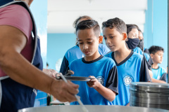 Com investimento mais que triplicado, segurança alimentar dos estudantes foi prioridade na gestão