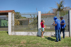   Sanepar verifica ligações de esgoto em Itaipulândia