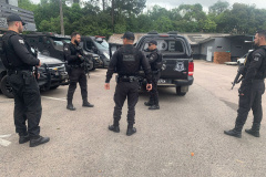 Policiais penais cumprem mandados de prisão durante Operação de Fiscalização da Divisão de Monitoração Eletrônica