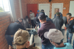 Sanepar promove curso de encanadores em Primeiro de Maio, na região Norte