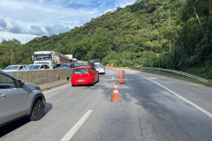 DER inicia nova etapa da recuperação da BR-277 no Litoral nesta segunda-feira 