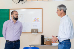  Secretário de Estado da Educação, Roni Miranda visita Colégio Estadual Augusto Vanin, em Campo Largo