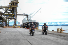 Com maior mobilidade, novas motos reforçam segurança nos portos do Paraná