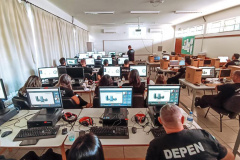 Capacitação em monitoração eletrônica agiliza trabalho da Polícia Penal no Sudoeste