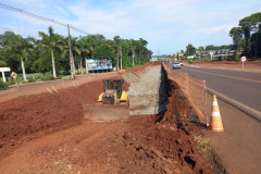 Progresso da duplicação da Rodovia das Cataratas registra salto no início do ano 