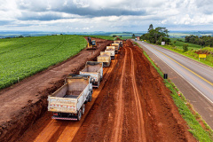 Obras de duplicação de Mauá da Serra a Londrina avançam na região Norte