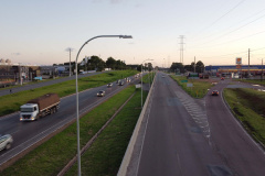 Obras de iluminação no Contorno Sul serão suspensas durante feriado de Carnaval  