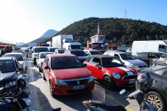 Após reformas, ferry-boat de Guaratuba garante travessia mais rápida no Carnaval