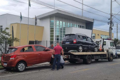 PCPR inicia nova etapa de remoção de veículos apreendidos em delegacias da RMC  -  Novo pátio