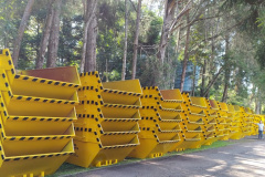 O Projeto Patrulha Ambiental – Coleta de Resíduos de Construção Civil (RCC), desenvolvido pelo Instituto Água e Terra, finaliza em abril a entrega de 268 caçambas para 67 municípios do Paraná. O investimento do Governo do Estado é de R$ 21,5 milhões