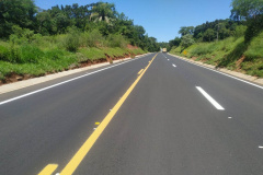 Obras de ampliação da PRC-280 com terceiras faixas são concluídas 