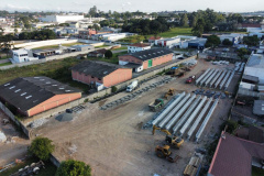 Com vigas concretadas, novo viaduto de São José dos Pinhais registra avanço das obras 