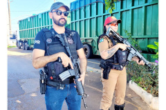 Polícias Civil e Militar apreendem mil caixas de cigarros contrabandeados no norte do Paraná