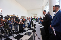 Coletiva segurança escola