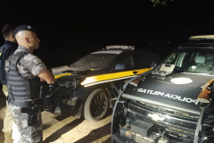 *PM e PRF prendem quatro em operação contra roubos a ônibus de turismo*