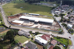 Terminal de Piraquara atinge 80% de execução