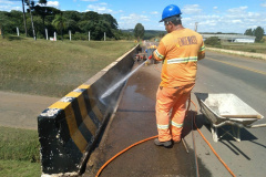 DER inicia reforma de viaduto na PRC-280, em Palmas 