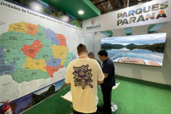 O Instituto Água e Terra (IAT) apresentou o Programa Parques Paraná durante o World Travel Market (WTM), considerada o maior evento de viagens e turismo da América Latina, em São Paulo.
