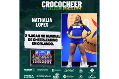 Paranaense conquista segundo lugar no mundial de cheerleading, em Orlando