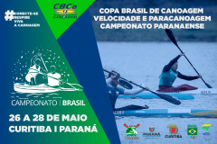 Jogos de Aventura e Natureza: capital paranaense recebe a Copa Brasil de Canoagem Velocidade e Paracanoagem