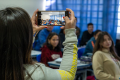 Reconhecimento facial na chamada chega a 1,6 mil colégios da rede estadual