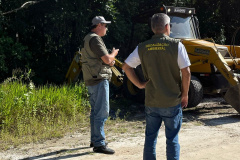 IAT colocou em prática um plano semanal de monitoramento e fiscalização de áreas urbanas e de proteção ambiental desmatadas irregularmente em Guaratuba, no Litoral.
