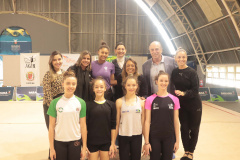 Flávia Arantes do Nascimento, que é uma das filhas de Pelé, visitou nesta sexta-feira (12) as obras de construção das pistas de skate anexas ao Ginásio do Tarumã, em Curitiba.