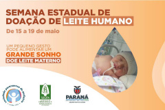 Na semana estadual de doação de leite humano, Secretaria da Saúde busca ampliar número de doadoras