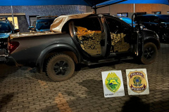 Polícia Militar e Polícia Federal apreendem mais de quatro toneladas de drogas em Marechal Cândido Rondon*