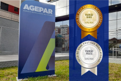 Agepar recebe certificações ouro e prata do governo federal